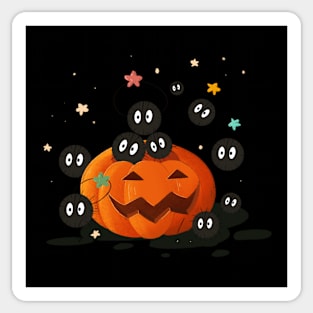 Pumpkin and the Dust Ball Sticker